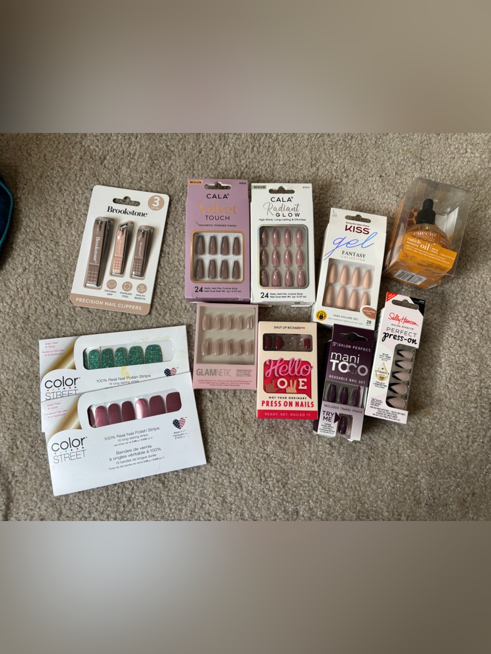 9 Sets of Nails and extras